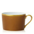 Haviland 249485 Color Block Limoges Porcelain Tea Cup Bronze/Gold