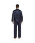 Фото #2 товара Men's 22 Momme Unique Silk Pajamas Set For Men