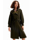 Фото #1 товара Women's Oversize belted trench coat