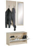 Wand-Garderobe eckig BUSID Garderobe