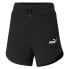 Puma Essentials 5 Inch High Waist Shorts Womens Black Casual Athletic Bottoms 67