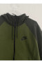 Фото #2 товара Sportswear Hoodie Full-zip Windrunner Yeşil/haki Erkek Spor Sweatshirt