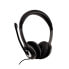 Фото #9 товара V7 HU521-2EP - Headset - Head-band - Office/Call center - Black,Silver - Binaural - Button