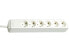 Brennenstuhl Eco-Line - 6 AC outlet(s) - Type H - White - 1.5 m - 330 mm
