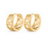 Delicate gold-plated hoop earrings SVLE1063XH2GO00
