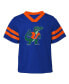 ფოტო #2 პროდუქტის Toddler Boys and Girls Royal Florida Gators Two-Piece Red Zone Jersey and Pants Set