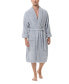 ფოტო #1 პროდუქტის Men's All Cotton Terry Robe