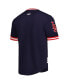 Men's Navy Los Angeles Angels Cooperstown Collection Retro Classic T-shirt