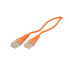 ShiverPeaks BASIC-S RJ45 - RJ45 0.5m - 0.5 m - RJ45 - RJ45 - Orange - Male - Male