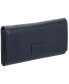 Women's Pebbled Collection RFID Secure Trifold Wing Wallet