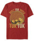 ფოტო #1 პროდუქტის Men's Speed Tuk Tuk Short Sleeve Crew T-shirt