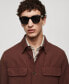 Фото #6 товара Men's Pocket Linen-Blend Jacket