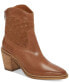 Фото #1 товара Women's Aryleis Block-Heel Ankle Western Booties