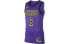 Фото #1 товара Футболка мужская Nike NBA AU Los Angeles Lakers 8 Коби фиолетовая