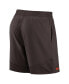 Фото #3 товара Men's Brown Cleveland Browns Stretch Woven Shorts