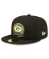 Фото #3 товара Men's Black Green Bay Packers 2022 Salute To Service 59FIFTY Fitted Hat