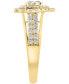 EFFY® Diamond Halo Cluster Heart Ring (1-1/20 ct. t.w.) in 14k Gold