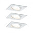 PAULMANN 934.72 - Recessed lighting spot - GU10 - 3 bulb(s) - LED - 2700 K - White