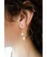ფოტო #4 პროდუქტის Leighton - faux pearl pendant earrings