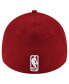 Бейсболка мужская New Era Wine Cleveland Cavaliers Logo 39THIRTY Flex Hat Бордовый, M/L - фото #4