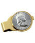 ფოტო #1 პროდუქტის Men's Silver Franklin Half Dollar Coin Money Clip