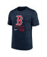 Men's Navy Boston Red Sox Large Logo Velocity T-Shirt