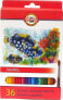 Фото #1 товара Цветные карандаши Koh-I-Noor Mondeluz 36 цветов