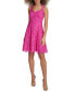 ფოტო #3 პროდუქტის Women's Lace A-Line Dress