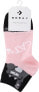 Фото #1 товара Kurze Damensocken aus Baumwolle Kätzchen schwarz-rosa - Moraj 25 (38-40)