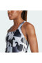 Фото #6 товара Плавательный купальник Adidas с графическим узором 3 полоски, V-образный вырез для женщин