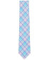 Фото #2 товара Men's Newtown Plaid Tie, Created for Macy's