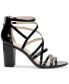 ფოტო #14 პროდუქტის Women's Stassey Strappy Block Heel Dress Sandals