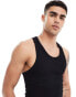 Фото #3 товара ASOS 4505 Icon seamless rib training racer vest in black