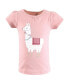 ფოტო #14 პროდუქტის Baby Girls Short Sleeve T-Shirts, Magical World