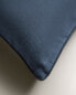Фото #6 товара Linen pillowcase with piping