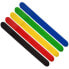 MEDIARANGE Hook and loop cable ties - 16 x 215mm - assorted colors - Pack 5 - Hook & loop cable tie - Nylon - Black - Blue - Green - Red - Yellow - 215 mm - 16 mm - 5 pc(s)