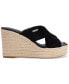 Фото #2 товара Women's Maryn Crossband Espadrille Platform Wedge Sandals