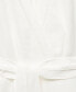 ფოტო #5 პროდუქტის Women's Bow Linen-Blend Dress