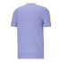 Puma Essential 2 Logo Crew Neck Short Sleeve T-Shirt Mens Purple Casual Tops 586