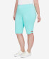 Фото #3 товара Plus Size Spring into Action Solid Tech Stretch Skimmer Pant