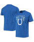 Фото #2 товара Men's Royal Indianapolis Colts Bold Logo T-shirt