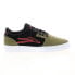 Фото #2 товара Lakai Cardiff MS3220264A00 Mens Green Suede Skate Inspired Sneakers Shoes