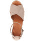 Women's Charli Ankle-Strap Espadrille Wedge Sandals
