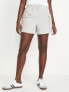 High-Waisted Cargo Utility Shorts -- 5-inch inseam