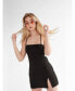 ფოტო #1 პროდუქტის Women's Sleeveless summer mini dress with open back