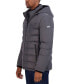 Men's Mixed Media Puffer Jacket