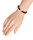 ფოტო #2 პროდუქტის Silver Plated Multi Genuine Stone Stretch Bracelet