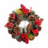 Фото #4 товара Рождественский венок Красный Разноцветный PVC Ананасы 22 x 22 x 10 cm