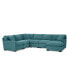 Фото #10 товара Radley Fabric 6-Pc. Chaise Sectional with Corner, Created for Macy's