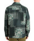 ფოტო #2 პროდუქტის Men's Patchwork Jacquard Overshirt